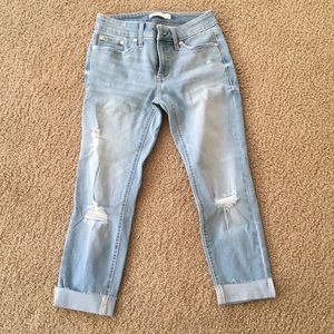 Worn Lauren Conrad jeans.